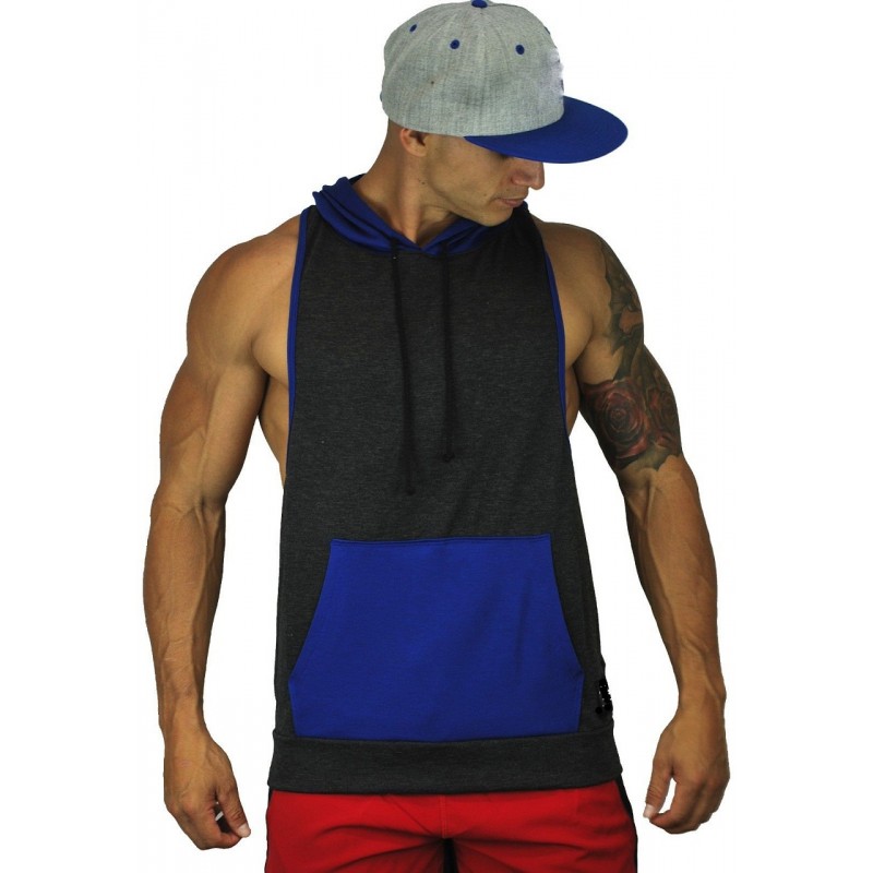 Gym Fitness Stringer Hoodies #022